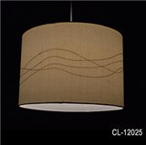Ceiling Lamp with Fabric Shade