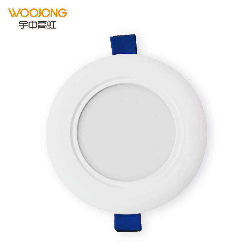 WOOJONG High Quality OEM Round Shape 5W Led recessed Ceiling Downlight