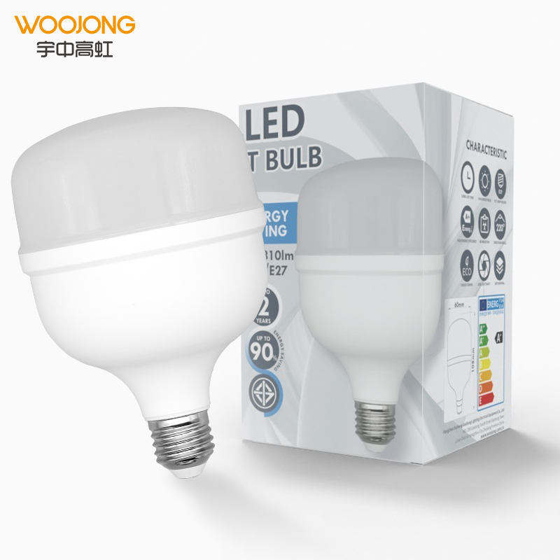 WOOJONG High Quality Energy Saving High Brightness 20W 30W 40W 50W Led T bulbs