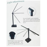 Double heads multi-angle dimmable&CCT table light