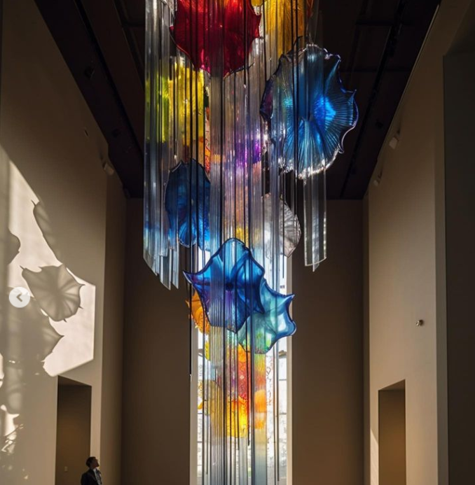 Contemporary Design Customizable Glass Crystal Big Ball Lighting Modern Chandelier