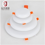 Frameless Recessed Square Round Led Panel Light Manufactures Zhongshan 9w 18w 24w 36w Luminous White