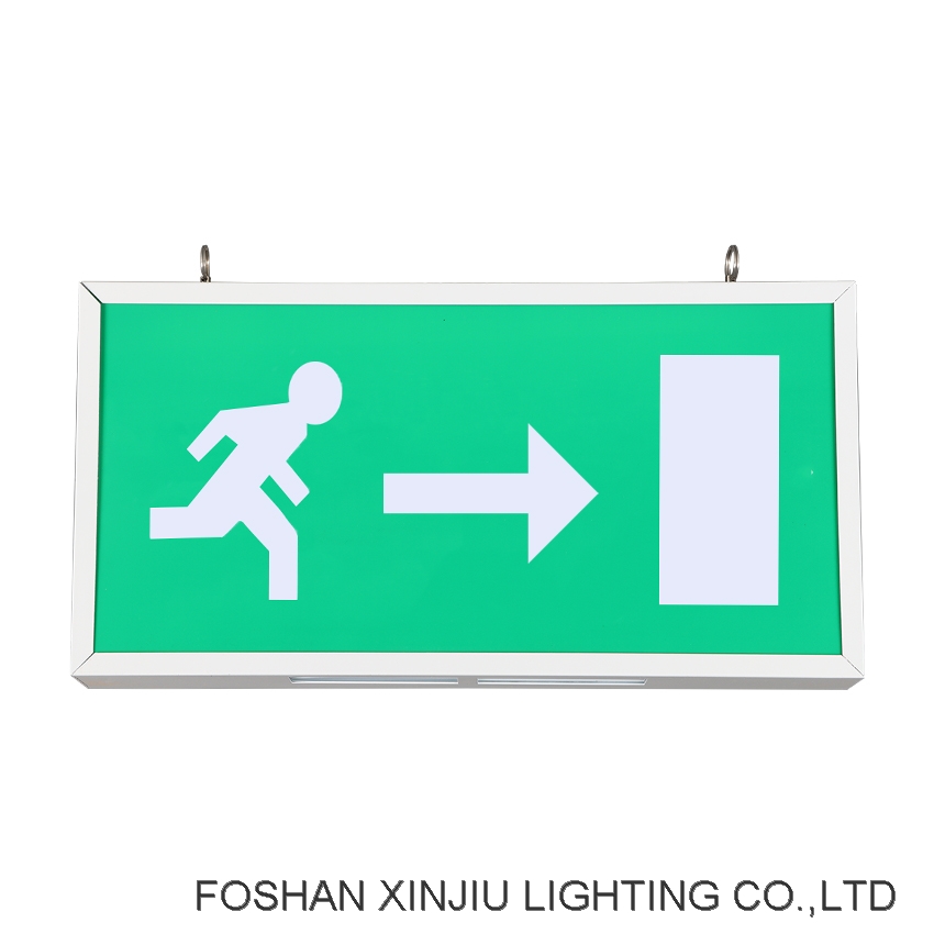 Factory Wholesale emergency exit sign light hot sale running man exit emergency led emergency box