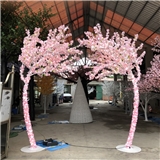 LED arch tree sakura tree wedding entrance flower arch