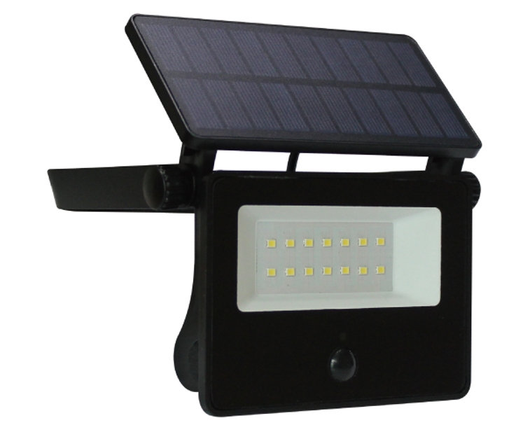 New Light Control Motion Sensor LED Solar Outdoor Flood Light
