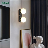 Kava Light modern 2-light globe indoor wall sconce 11274-2W