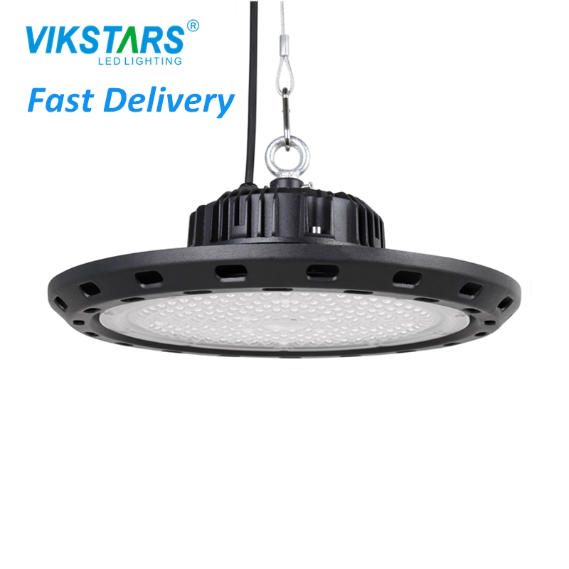 brand new 100w 150w 200w 300w ufo led high bay lights for warehouse factory linear highbay lamp fixt