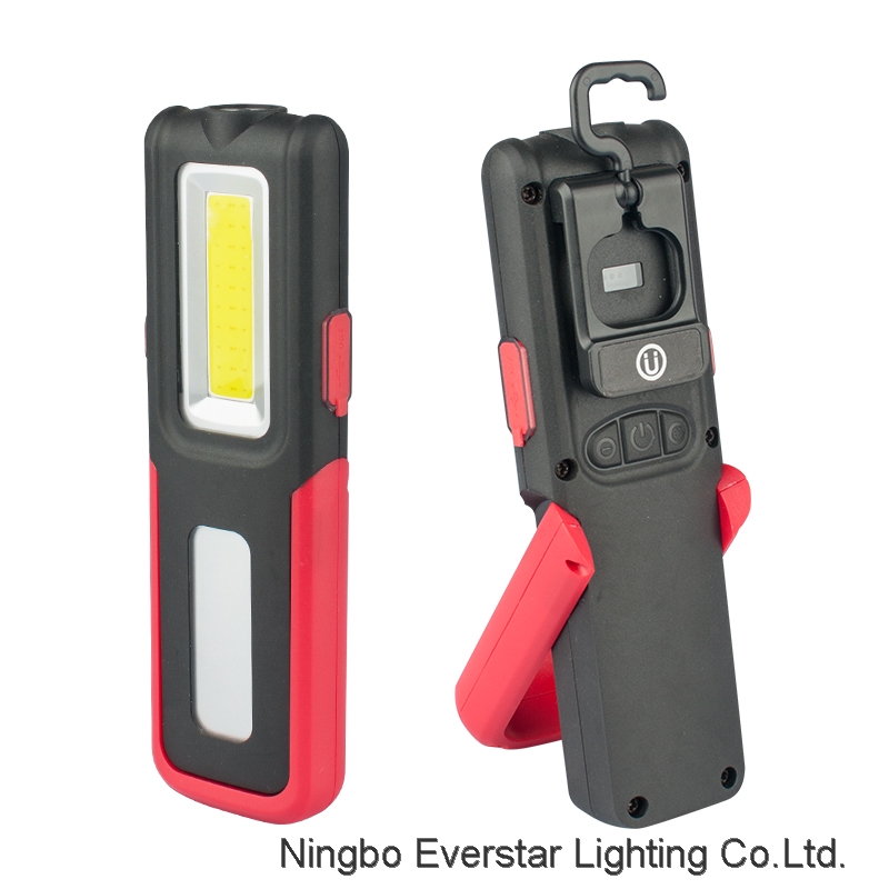 3W XPE LED+3W COB Rechargeable Work Light
