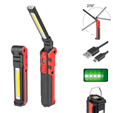 3W XPE LED+5W COB Rechargeable Work Light