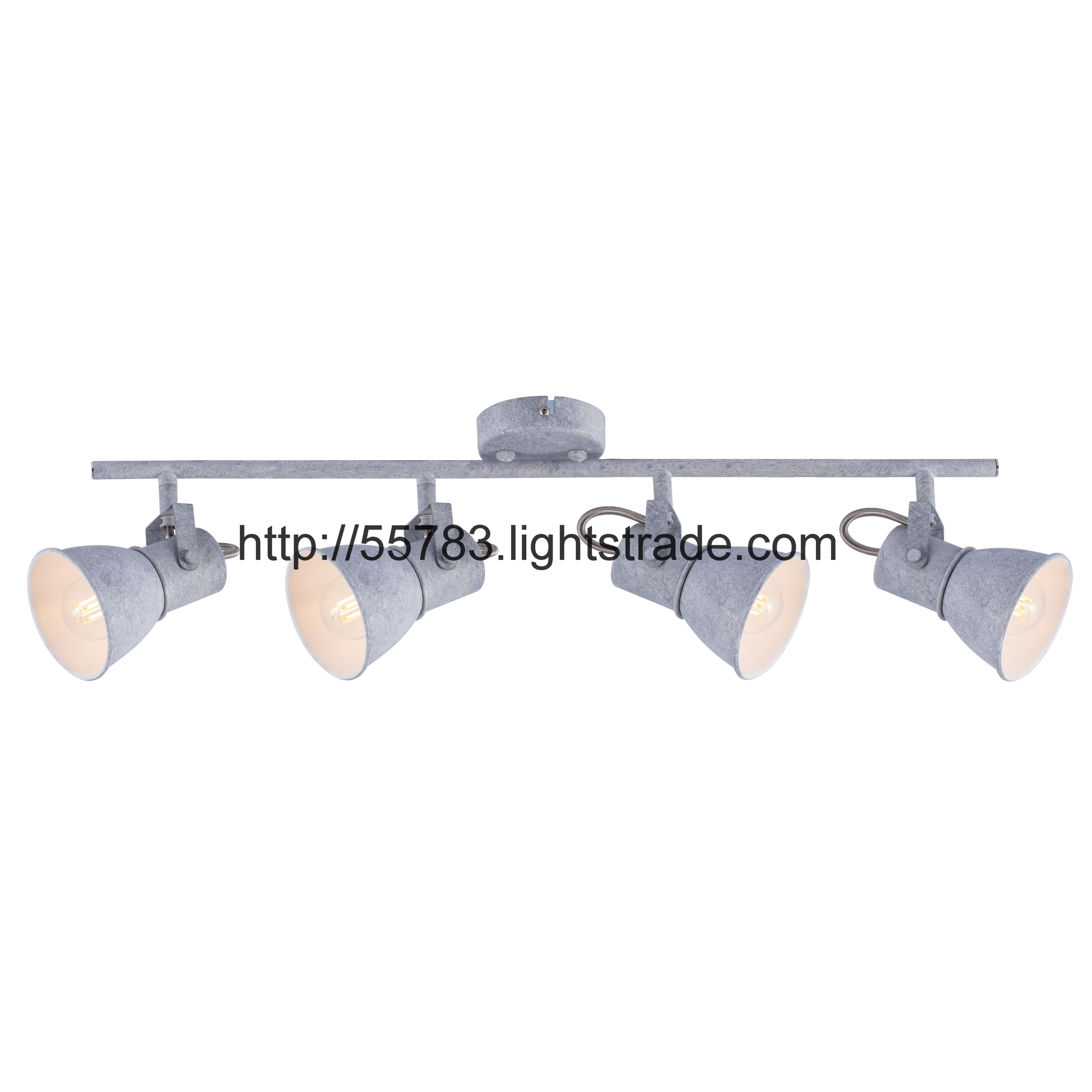 SPOT LAMP E14 GREY COLOR ROUAD BASE HS220810 SERIES