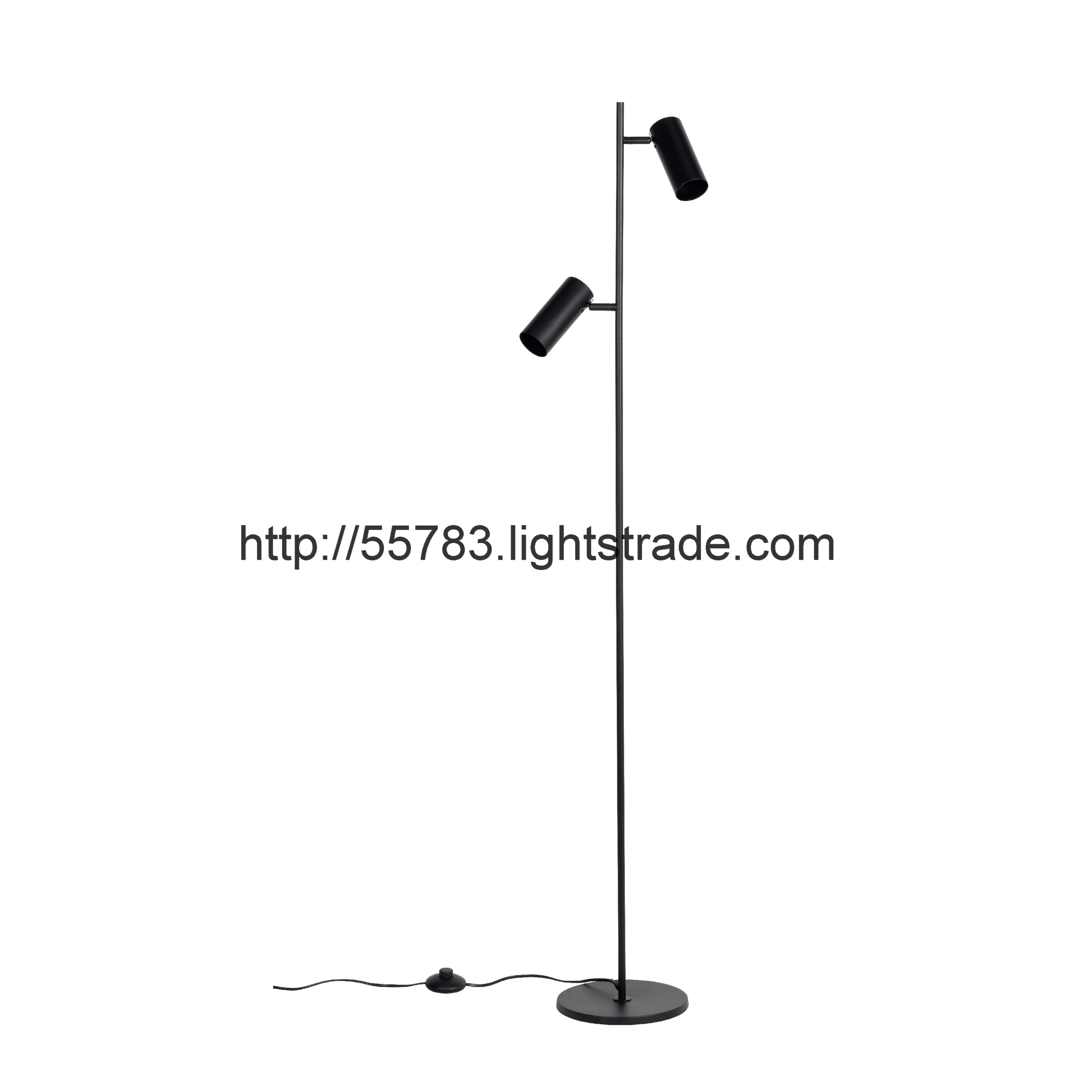 FLOOR LAMP WITH FOOTSWITCH ANGLE ADJUSTABLE HF190326-01