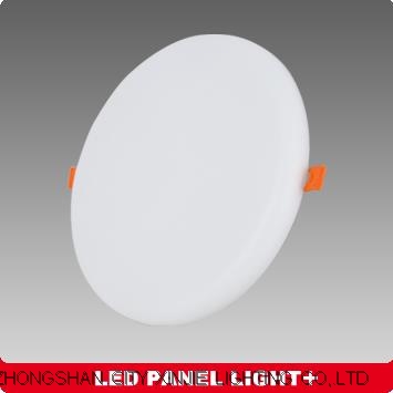 Frameless Recessed Square Round Led Panel Light Manufactures Zhongshan 9w 18w 24w 36w Luminous White
