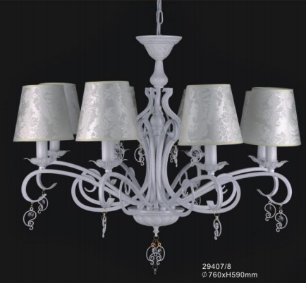 6 head 8 head crystal Ceiling light