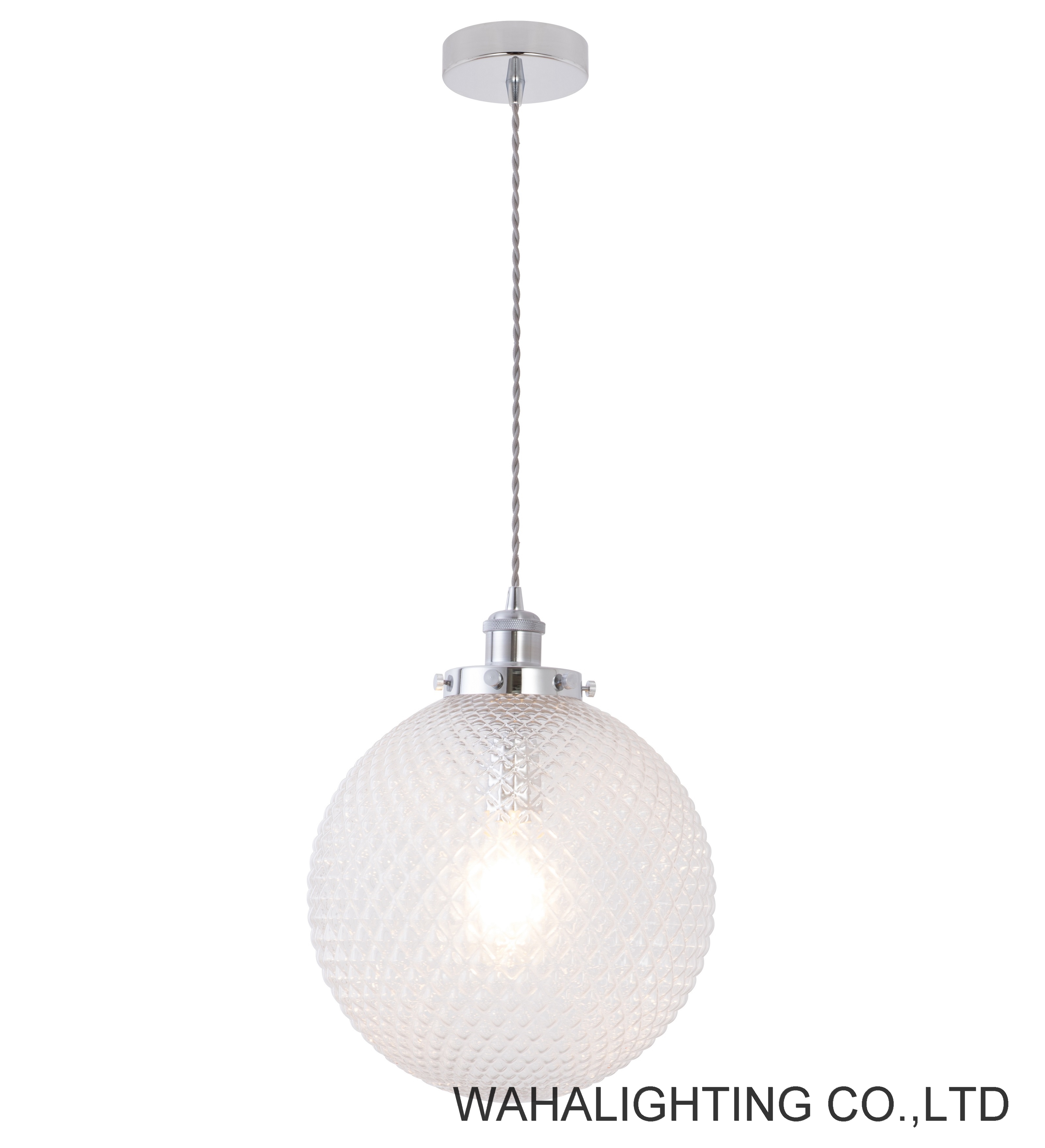 Light luxury spherical chandelier