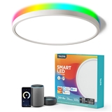 Smart Control Round LED Ceiling Light APP and Remote Control Work with Ph Alexa Google assistant