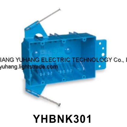 THREE-GANG NEW WORK ELECTRICAL BOX - YHBN3001 YHBNK301