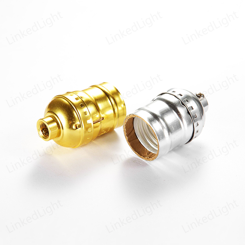 E26 Metal Shell Light Socket Lamp Holder