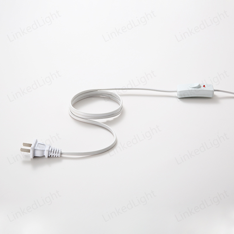 Chinese Plug Lamp Light Cable Kit with Switch