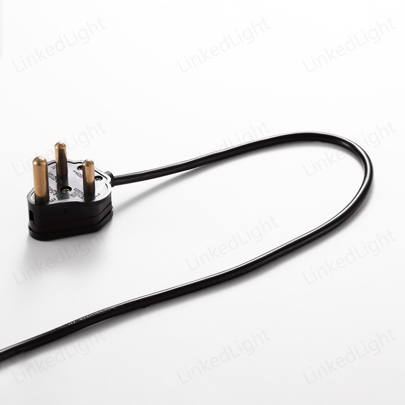 South African SABS 3 Pole Plug with Wire