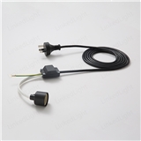 3 Pin Plug GU10 Lamp Holder Cable Cord Assembly