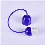 Purple Plastic E27 Pendant Lamp Light Cord Set