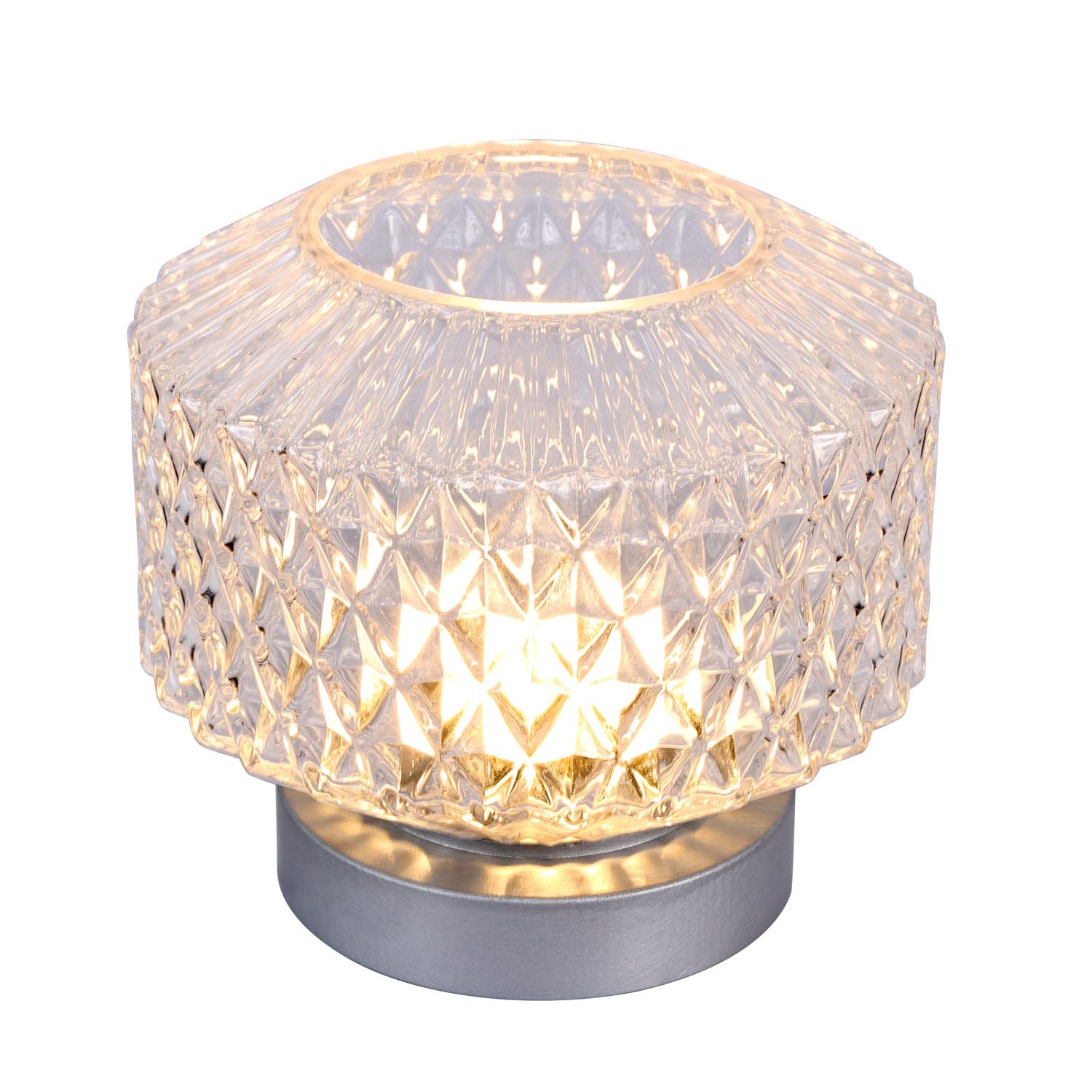 Circular table lamp