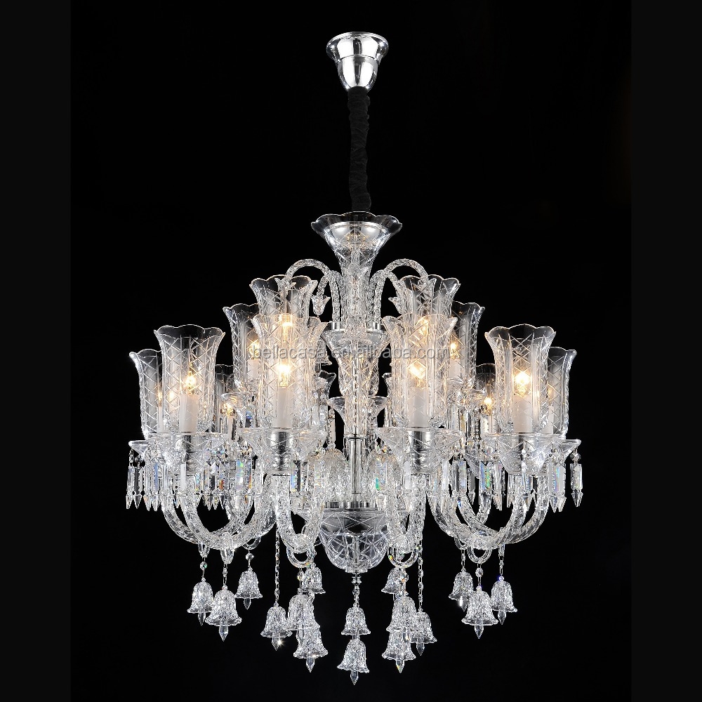 Creative Living Room French Empire Chainmail Crystal Chandelier
