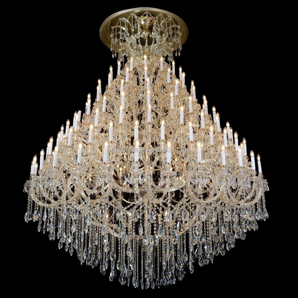 3m High Large Crystal Chandelier Lighting for Hotel Lobby