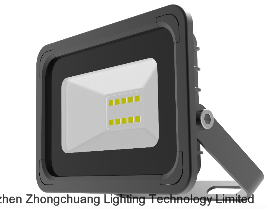 10-100W DOB Floodlight for building facades and areal lighting