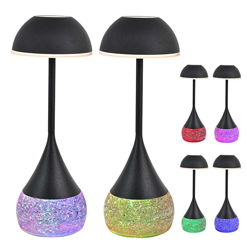 desk lamp with RGB color change light