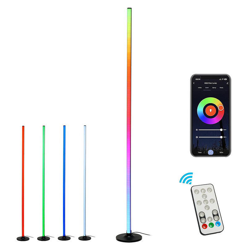 floor lamp with RGB color change