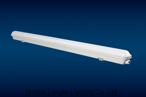 Economical 18W 36W 50W Flicker Free Tri-proof Lamp IP66 IK08 LED Linear Batten Light