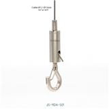 Lighting hook cable gripper