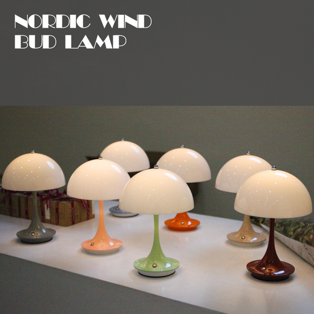 Danish multicolor table lamp