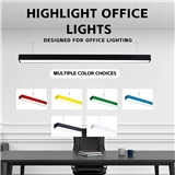 Office Modern Led Batten Lamp Chandeliers Hanging Pendant Trimless Led Strip Line Linear Light