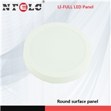 Indoor Commercial Ceiling Led Ultra-Thin LED panel Round Square Surface18W 8inch 6500K 3300K