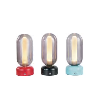 Elliptical glass series table lamp LT230201-1