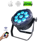 IP65 Wireless Led 9x15w Par Cans Rechargeable RGBWA UV 6in1 Battery Powered Led Party Lights