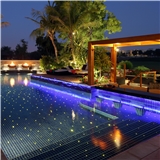 KEPUAI Fiber Optic Buried Lights Star Light Project of Swimming Pool Decoration