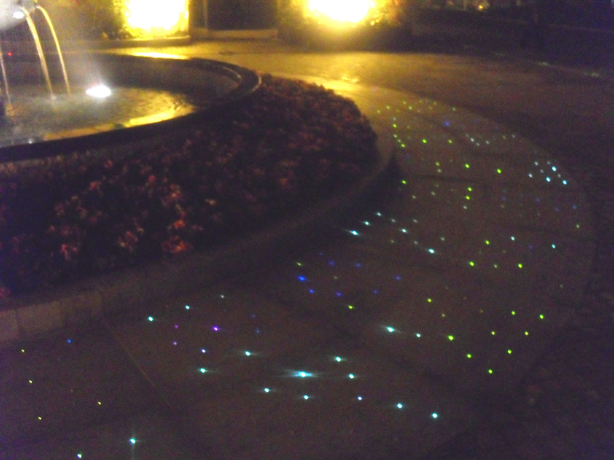 KEPUAI Fiber Optic Underground Road Lights for Floor Decoration