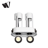pull down adjustable led downlight14W trimless led downlight or with 130mm cut out frame