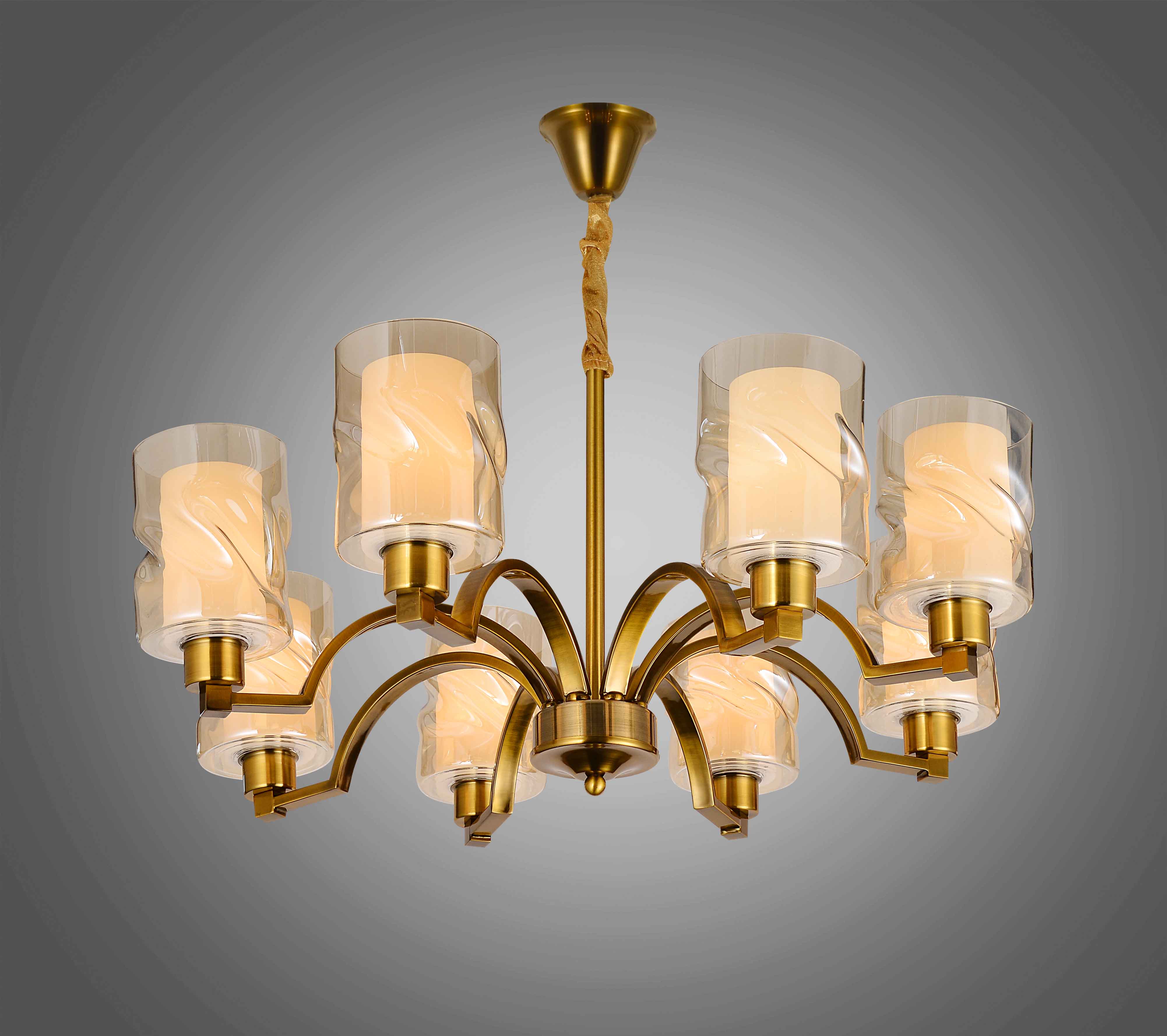 OEM Manufacturer Antique Gold Chandelier Room Light Design