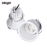 8W Anti Glare Dimmable Ceiling Recessed LED Reflector COB Downlight
