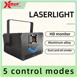 Q5-5W RGB animated laser light smoke oil anti-dust stage lighting bar KTV special atmosphere lamp