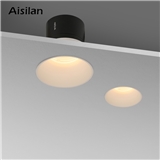 Aisilan borderless anti glare Spot light CRI 97 Recessed Dali dimming trimless downlight