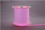 Single-Sided Neon Rope Light With Pink Light