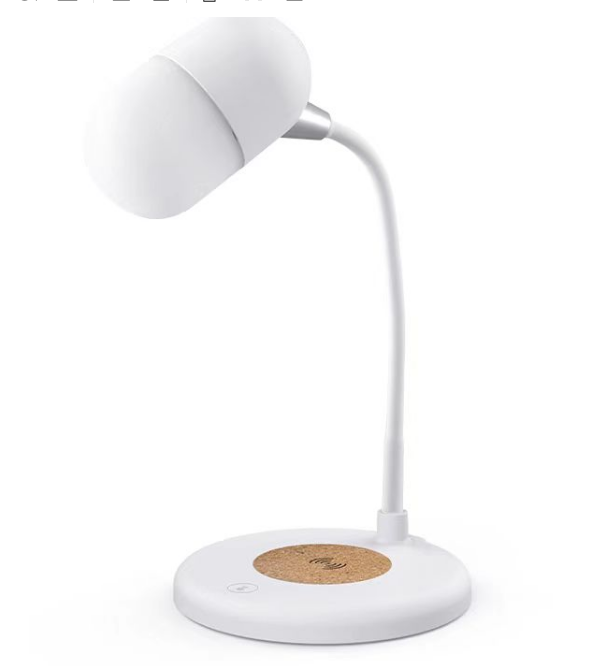 Lamp Speaker with 10W Wireless charger