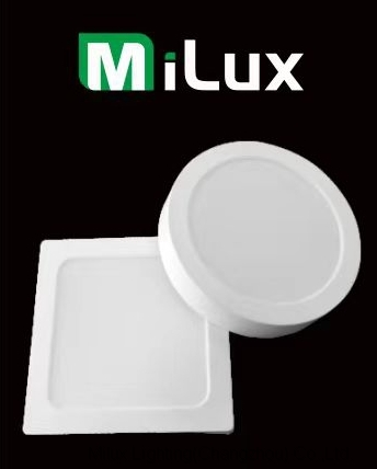 Milux LED panel light is installed