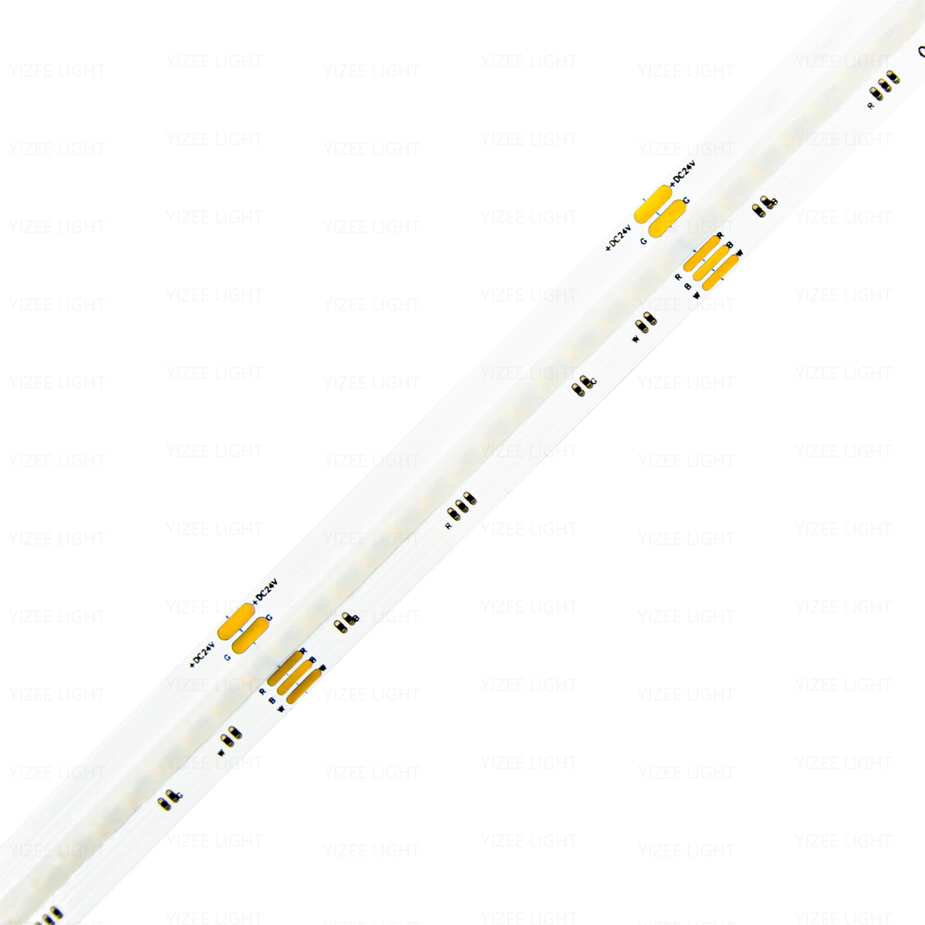 12mm RGBW LED Strip Lights COB 24V Seamless LED Tape For Your Space