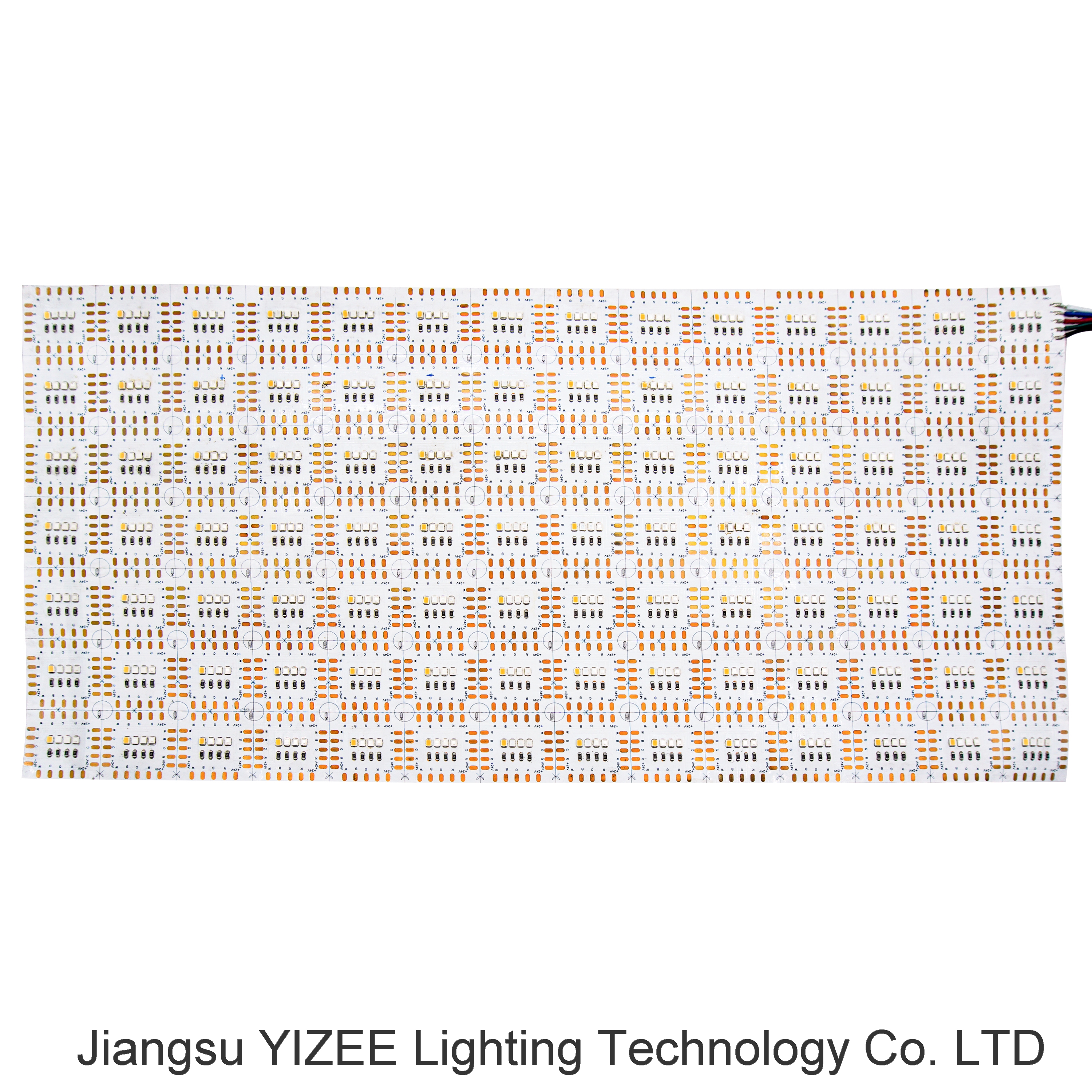 Flexible RGB+W LED Panel LED Strip IP20 24V 240mm Width Led Background Lighting